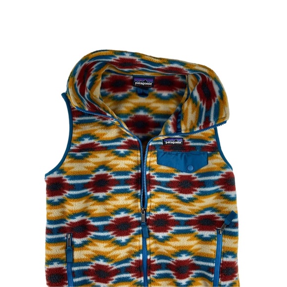 Patagonia Synchilla Aztec Fleece Vest. - Picture 3 of 10